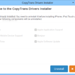 برنامج CopyTrans Drivers Installer