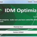 برنامج IDM Optimizer