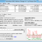 برنامج Technitium MAC Address Changer