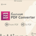 برنامج Icecream PDF Converter