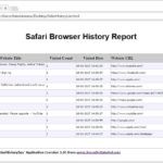 برنامج Safari History Spy