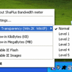 برنامج ShaPlus Bandwidth Meter
