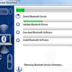 برنامج WIDCOMM Bluetooth Software