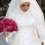 صور فساتين زفاف محجبات موضه 2019